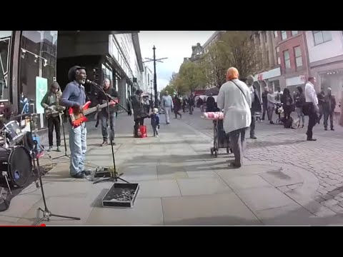 BUSKERS    Manchester City Centre