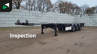 Renders 800 3 axles TUV 10/26 Multi 45'ft Lifting Axle container semitrailer | Bilde 4 - Autoline