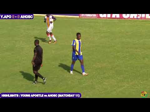 YOUNG APOSTLES 0:0 HEARTS OF OAK FULL HIGHLIGHTS 