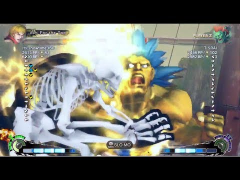 1P [Ken] vs T SRAI [Blanka] SSF4 Arcade Edition - Xbox Live Ranked Match
