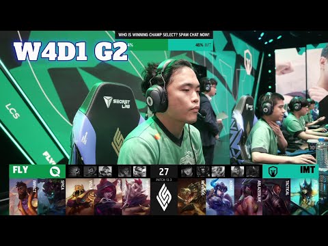 FLY vs IMT | Week 4 Day 1 S13 LCS Spring 2023 | FlyQuest vs Immortals W4D1 Full Game