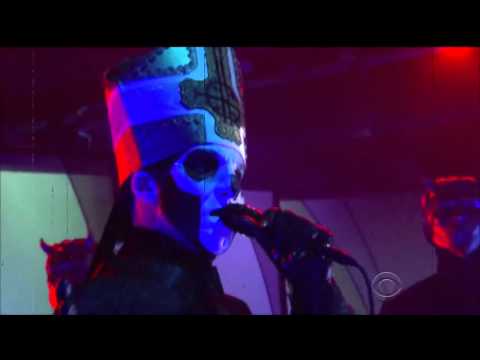 Ghost Performs Cirice on Late Show with Colbert