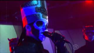 Ghost Performs Cirice on Late Show with Colbert