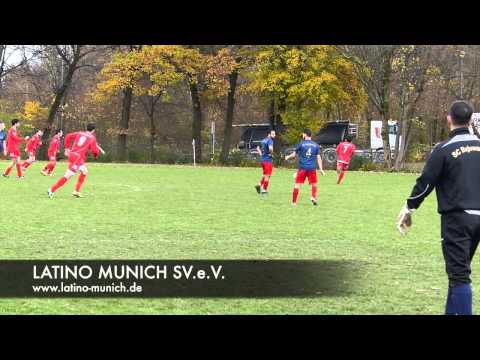 LATINO MUNICH SV / VIDEO AUSSCHNITT / SPIEL GEGEN DEN SC BAJUWAREN SAISON 2014 / 2015