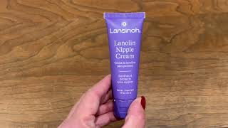 Lansinoh Lanolin Nipple Cream Postpartum Mom Care #nipplecream #postpartum #postpartumlife