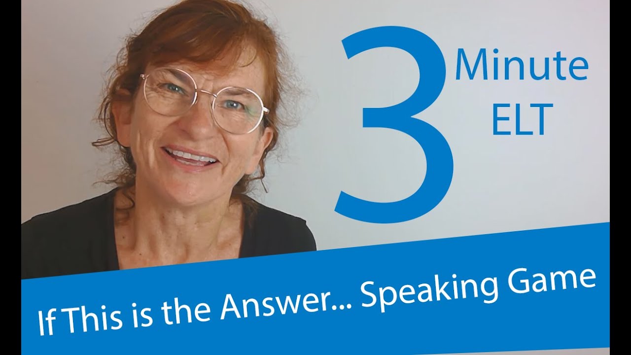 3MinuteELT: A No-prep Speaking Game with Jo