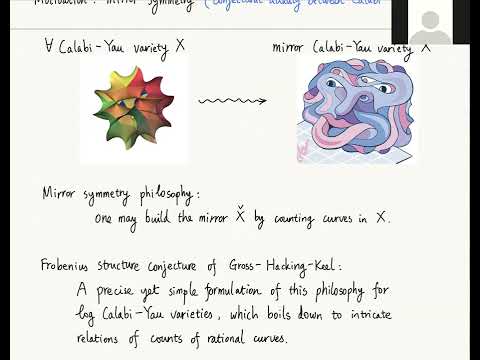 Tony Yue Yu - Frobenius structure conjecture and application to cluster algebras