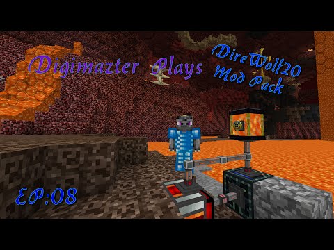 Digimazter Plays:: Direwolf20 Modpack:: EP8:: Pump it Up!