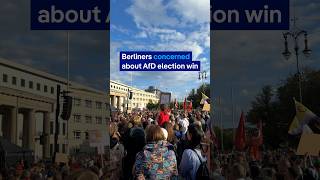 Berliners protest AfD election win | DW News