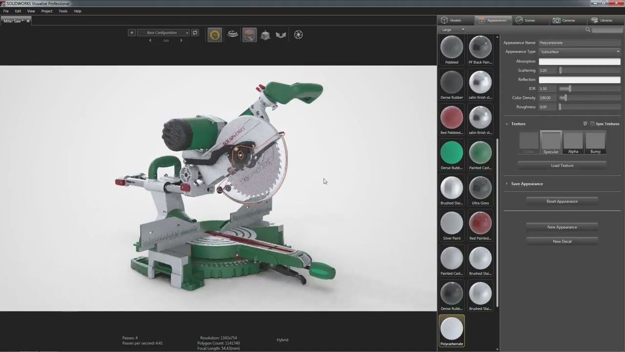 First Look SolidWorks Visualize