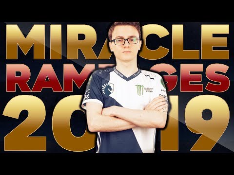 Miracle- EPIC Rampage Highlights Compilation 2019 - Dota 2