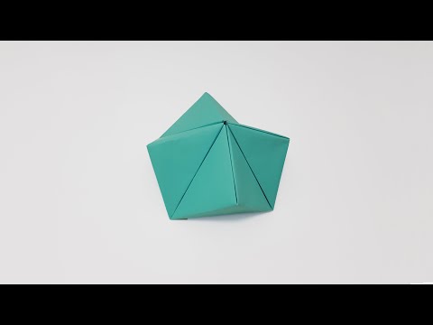 Easy Origami Magic Transforming Flexahedron