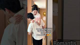 Download lagu Pasangan Romantis! Dari Kejar-kejaran Sampai Gendong Pengantin, Bikin Para Jomblo Meleleh!🤣 #shorts mp3