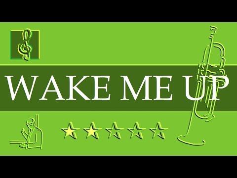 Trumpet Notes Tutorial - Wake Me Up - Avicii (Sheet Music)
