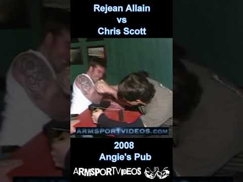 Rej Allain vs Chris Scott  - 2008 Angie's Pub
