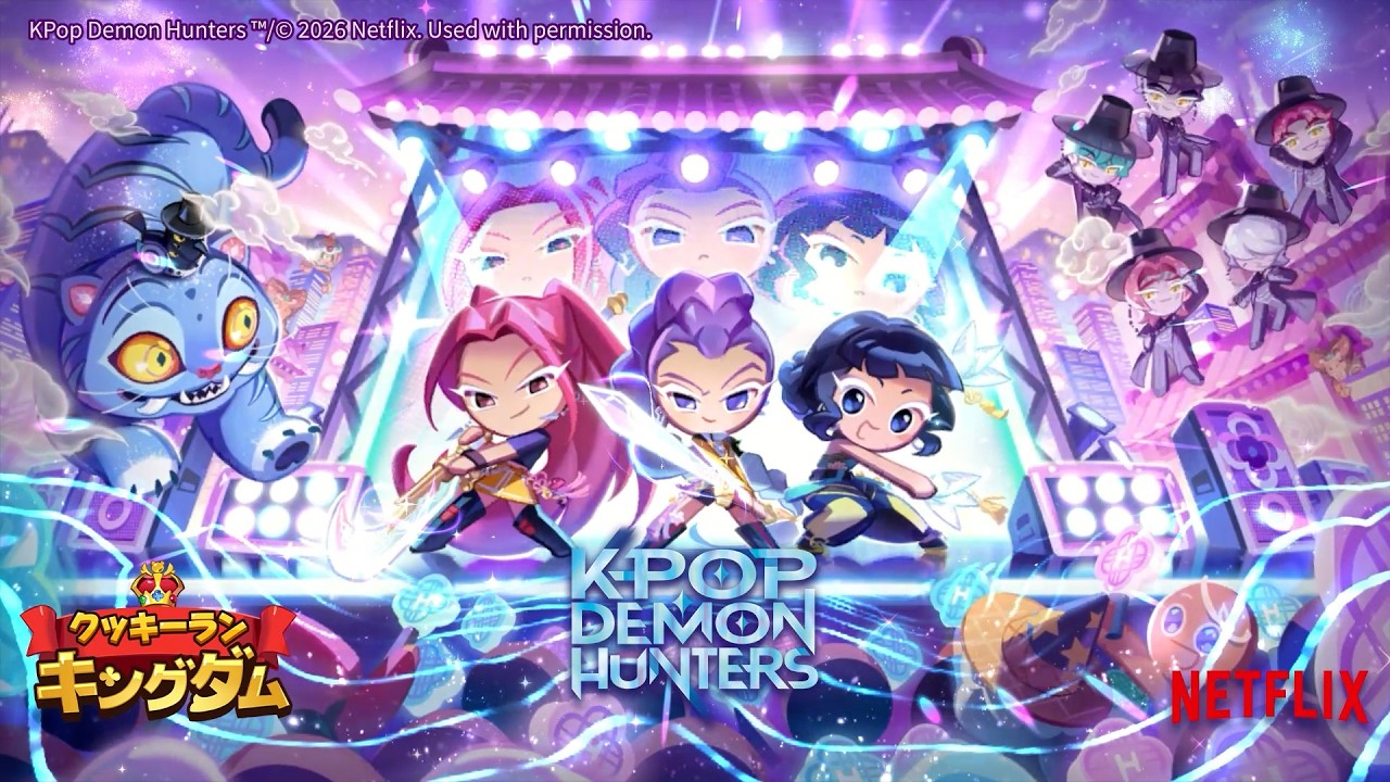 ✨KPOPガールズ!デーモン・ハンターズがクッキーラン：キングダム登場!