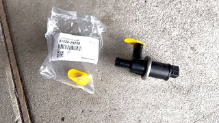 2008 Kia Optima Canister Close Valve (PN 31430) Replacement (P0455 Code)
