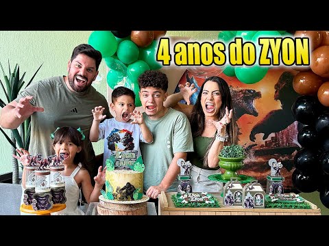 ZYON'S 4TH BIRTHDAY PARTY IS FINALLY HERE + A BIG UNEXPECTED SURPRISE! | Kathy Castricini