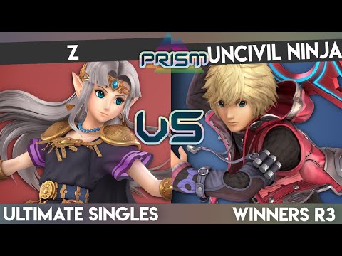 PRISM 189 - Z (Zelda) vs. Uncivil Ninja (Shulk) - Winners R3 - Smash Ultimate Singles