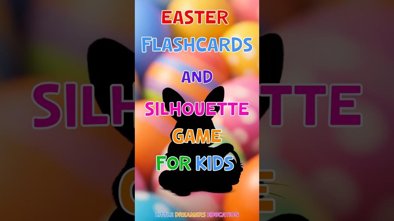 Easter Silhouette Game for Kids 🐰 | Guess the Easter Picture #SHORT