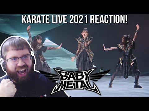 BABYMETAL | Karate | LIVE at Budokan 2021 REACTION!!! (I MISS LISTENING TO THEM!)