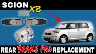 How To: Change the Rear Brakes on a 2008 Scion xB