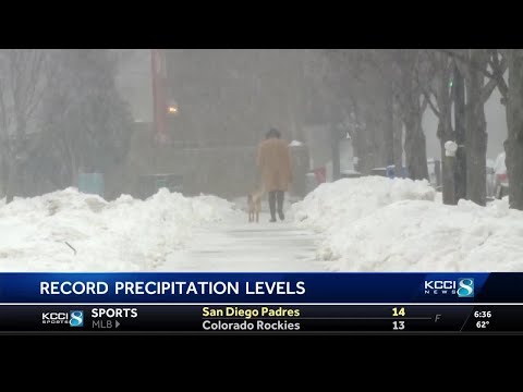 NOAA: Iowa sets 12-month record for rain, snowfall
