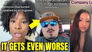 Chevron Laysoff ENTIRE PLANT After Company Cuts 30% Of Its Workforce