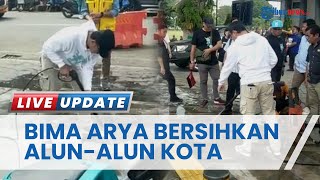 Ngantor di Alun-alun Bogor, Wali Kota Bima Arya Langsung Bersih-bersih Pastikan Kawasan Tertib