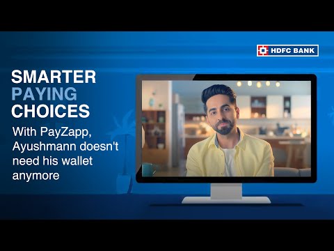 With PayZapp, Ayushmann doesn't need his wallet anymore | Smarter Paying Choices