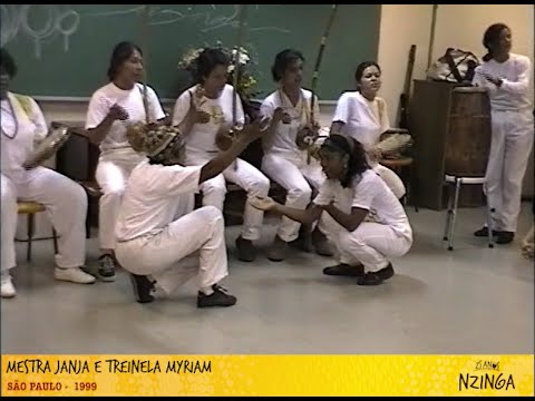 Mestra Janja (Nzinga) e Contramestra Myriam (Nzinga)