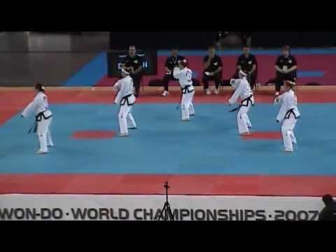 ITF - World Championships, Birmingham 2007 - Junior Female Team Patterns