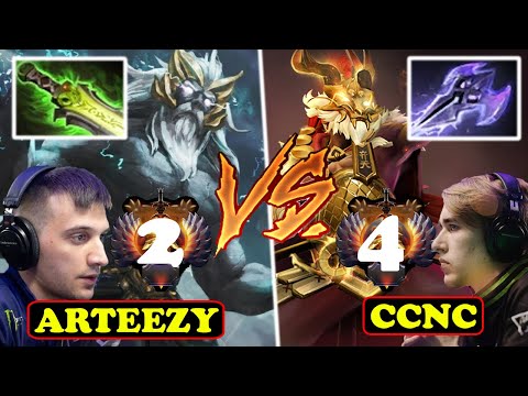 ARTEEZY ZEUS VS CCNC (QUINN) MONKEY KING WTF REACTION TIME BEST MID OF NA BATTLE | DOTA2ORBS