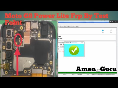 Moto G8 Power Lite Frp unlock Sp Flash Tool | Moto G8 Power Lite Hard Reset By Sp Flash Tool