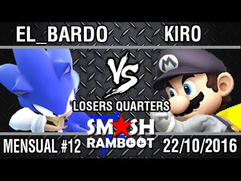[SmashxRamboot #12] El_Bardo (Dedede, Sonic) Vs. Kiro (Mario) Losers Quarters