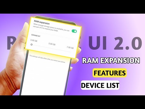 Realme UI 2.0 New Features | Ram Expansion | How to enable and Device list | Realme UI 3.0 Update