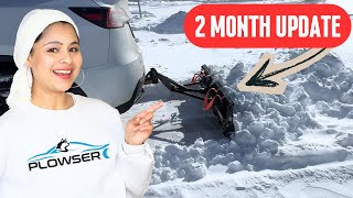 Plowser Personal Snow Plow: 2- Month Update