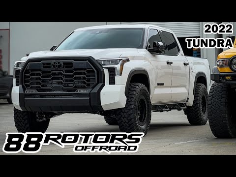 2022 TOYOTA TUNDRA LIMITED WESTCOTT DESIGNS LIFT & 35\" TIRES
