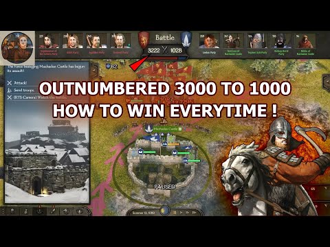 How to Win (Almost) Every Defensive Siege Battle Under 5 Minutes #bannerlord