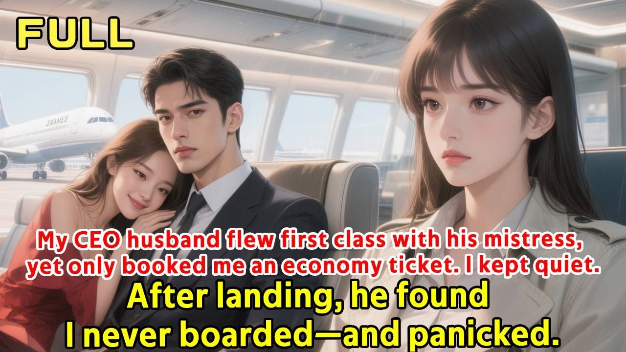 My CEO husband flew first class with his mistress, yet only booked me an economy ticket. I kept quie