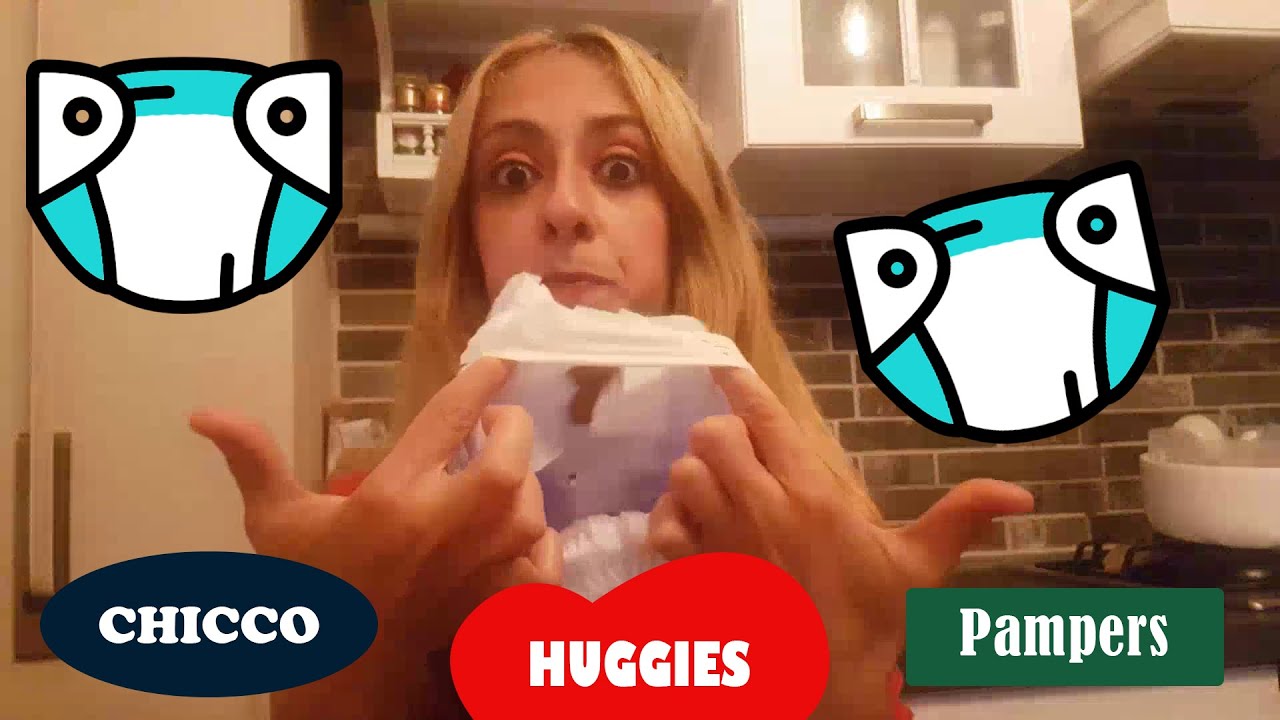 Recensione Pannolini Chicco, Huggies e Pampers 0-6 mesi