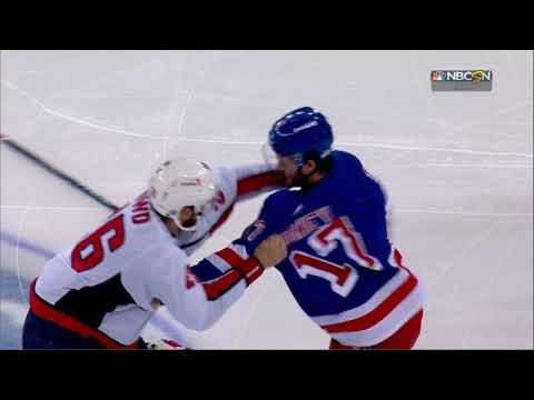 NHL Fight - Capitals @ Rangers - Dowd vs Rooney - 05 05 2021