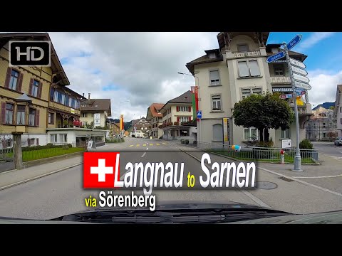 Langnau to Sarnen - Scenic Drive Switzerland! [Driver's View]