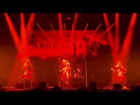 Apocalyptica- Nothing else matters 4K Live Paris 2023