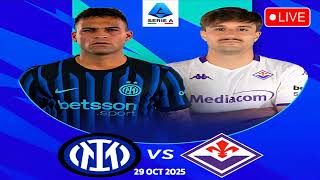 Inter VS Fiorentina | Itay Serie A Match Prediction