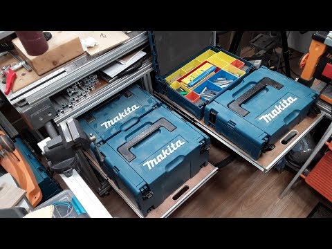 the small shed #169 -  fitting extended drawer runners