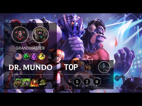 Dr. Mundo Top vs Shen - NA Grandmaster Patch 10.19