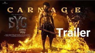 SYG Trailer 🔥 | Sambarala Yeti Gattu Powerful Mass Trailer ||