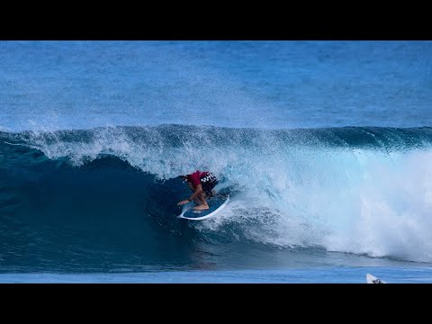 Yago Dora and Imaikalani deVault Twin Fins at Backdoorr