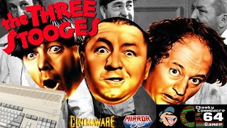 THE THREE STOOGES – Commodore Amiga (1987) | Cinemaware’s Slapstick Adventure
